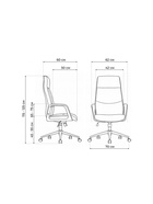 Компьютерное кресло Modena экокожа оранжевый - Фото 3