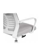 Компьютерное кресло Montana light gray / white - фото 121986403
