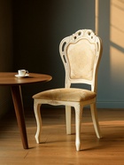 Стул деревянный Bronte молочный / патина - Фото 2