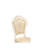 Стул мягкий для кухни Bronte, обивка жаккард, цвет молочный/патина - Фото 13