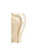 Стул мягкий для кухни Bronte, обивка жаккард, цвет молочный/патина - Фото 15