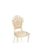 Стул мягкий для кухни Bronte, обивка жаккард, цвет молочный/патина - Фото 10