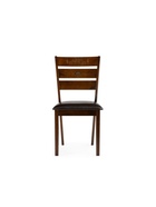 Стул мягкий для кухни Simol, обивка искусственная кожа, цвет тёмно-коричневый/коричневый  (артикул 10997517)  большой выбор товаров оптом и в розницу по низким ценам с доставкой