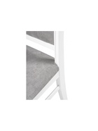 Стул мягкий для кухни «Авелин», обивка велюр, цвет серый/белый  (артикул 10997518)  большой выбор товаров оптом и в розницу по низким ценам с доставкой