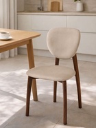 Стул мягкий для кухни «Вакимо», обивка микровелюр, цвет tenerife beige/миланский орех  (артикул 10997525)  большой выбор товаров оптом и в розницу по низким ценам с доставкой