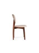 Стул мягкий для кухни «Вакимо», обивка микровелюр, цвет tenerife beige/миланский орех  (артикул 10997525)  большой выбор товаров оптом и в розницу по низким ценам с доставкой