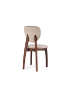 Стул мягкий для кухни «Вакимо», обивка микровелюр, цвет tenerife beige/миланский орех  (артикул 10997525)  большой выбор товаров оптом и в розницу по низким ценам с доставкой