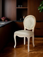 Стул мягкий для кухни «Инои», обивка шенилл, ромб, цвет жемчужный/бежевое золото - Фото 10