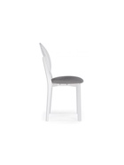 Стул мягкий для кухни «Марти», обивка велюр, цвет светло-серый/белый  (артикул 10997534)  большой выбор товаров оптом и в розницу по низким ценам с доставкой