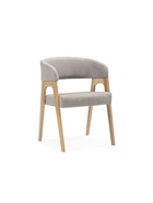 Стул мягкий для кухни «Невада 1», обивка велюр, цвет натуральное дерево  (артикул 10997536)  большой выбор товаров оптом и в розницу по низким ценам с доставкой