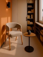 Стул мягкий для кухни «Невада 1», обивка велюр, цвет натуральное дерево  (артикул 10997536)  большой выбор товаров оптом и в розницу по низким ценам с доставкой