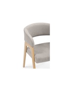 Стул мягкий для кухни «Невада 1», обивка велюр, цвет натуральное дерево  (артикул 10997536)  большой выбор товаров оптом и в розницу по низким ценам с доставкой