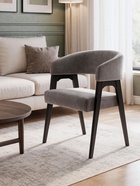 Стул мягкий для кухни «Невада 1», обивка велюр, цвет чёрное дерево  (артикул 10997537)  большой выбор товаров оптом и в розницу по низким ценам с доставкой