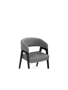 Стул мягкий для кухни «Невада 1», обивка велюр, цвет чёрное дерево  (артикул 10997537)  большой выбор товаров оптом и в розницу по низким ценам с доставкой