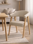 Стул мягкий для кухни «Невада 2», обивка велюр, цвет натуральное дерево  (артикул 10997538)  большой выбор товаров оптом и в розницу по низким ценам с доставкой