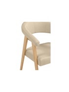 Стул мягкий для кухни «Невада 2», обивка велюр, цвет натуральное дерево  (артикул 10997538)  большой выбор товаров оптом и в розницу по низким ценам с доставкой