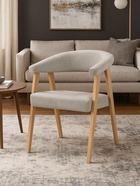 Стул мягкий для кухни «Невада 2», обивка велюр, цвет натуральное дерево  (артикул 10997539)  большой выбор товаров оптом и в розницу по низким ценам с доставкой