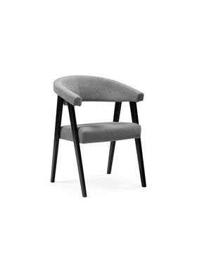 Стул мягкий для кухни «Невада 2», обивка велюр, цвет чёрное дерево