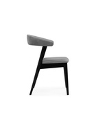 Стул мягкий для кухни «Токио 2», обивка велюр, цвет чёрное дерево  (артикул 10997546)  большой выбор товаров оптом и в розницу по низким ценам с доставкой