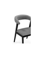 Стул мягкий для кухни «Токио 2», обивка велюр, цвет чёрное дерево  (артикул 10997546)  большой выбор товаров оптом и в розницу по низким ценам с доставкой