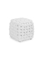 Пуф Akura-П белый велюр - Фото 1