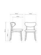 Стул мягкий для кухни «Фарго», обивка велюр, цвет бежевый/миланский орех  (артикул 10997552)  большой выбор товаров оптом и в розницу по низким ценам с доставкой