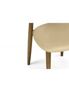 Стул мягкий для кухни «Фарго», обивка велюр, цвет бежевый/орех  (артикул 10997553)  большой выбор товаров оптом и в розницу по низким ценам с доставкой