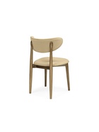 Стул мягкий для кухни «Фарго», обивка велюр, цвет бежевый/орех  (артикул 10997553)  большой выбор товаров оптом и в розницу по низким ценам с доставкой