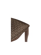 Стул деревянный Эмилин бежевый тк. М14 (Т56) / вишня - Фото 6