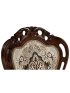 Кресло Bronte, 590×540×1040 мм, цвет муса чёрная вишня / патина - Фото 12