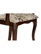 Кресло Bronte, 590×540×1040 мм, цвет муса чёрная вишня / патина - Фото 13