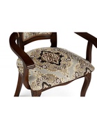 Кресло Bronte, 590×540×1040 мм, цвет муса чёрная вишня / патина - Фото 10