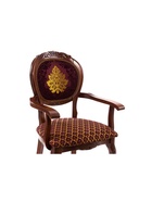 Кресло Adriano 2, 560×550×960 мм, цвет вишня / патина - Фото 17