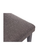 Стул мягкий для кухни Gross, обивка мебельная ткань, цвет капучино/тёмно-серый  (артикул 10997567)  большой выбор товаров оптом и в розницу по низким ценам с доставкой