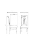 Стул Roy W/З молочный / патина - Фото 3