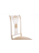 Стул мягкий для кухни Roy, обивка жаккард, цвет молочный/патина - Фото 9