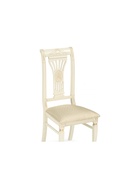 Стул мягкий для кухни Roy, обивка жаккард, цвет слоновая кость /патина золото  (артикул 10997574)  большой выбор товаров оптом и в розницу по низким ценам с доставкой