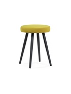 Табурет мягкий «Сино», обивка velutto 28, цвет жёлтый/чёрный - Фото 1