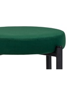 Табурет мягкий «Кудо», обивка velutto 33, цвет зелёный/чёрный - Фото 9