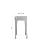 Табурет Bovel, цвет чёрный - Фото 2