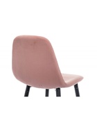 Стул барный Lada, со спинкой, вельвет, цвет розовый - Фото 6