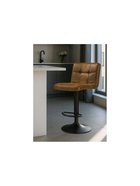 Стул барный Paskal, со спинкой, мебельная ткань, цвет коричневый/чёрный - Фото 9