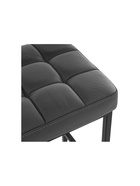 Стул барный «Лофт», искусственная кожа, цвет тёмно-серый/чёрный матовый - Фото 5