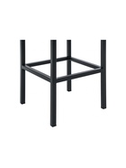 Стул барный «Лофт», искусственная кожа, цвет тёмно-серый/чёрный матовый - Фото 6