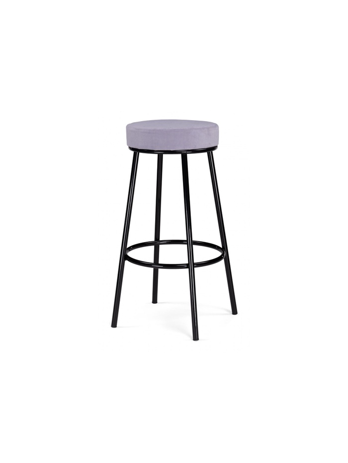 Стул барный «Сансанви», цвет белый/черный глянец - Фото 1