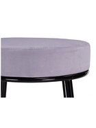 Стул барный «Сансанви», велюр, цвет тедди 941/чёрный глянец  (артикул 10997606)  большой выбор товаров оптом и в розницу по низким ценам с доставкой