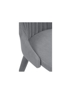 Стул мягкий «Морос», с чехлом, на металлокаркасе, обивка микровелюр катания, цвет серый  (артикул 10997609)  большой выбор товаров оптом и в розницу по низким ценам с доставкой