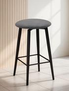 Стул полубарный «Гангток», крутящийся, цветграфит/чёрный матовый  (артикул 10997612)  большой выбор товаров оптом и в розницу по низким ценам с доставкой