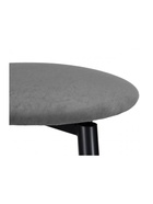 Стул полубарный «Гангток», крутящийся, цветграфит/чёрный матовый  (артикул 10997612)  большой выбор товаров оптом и в розницу по низким ценам с доставкой