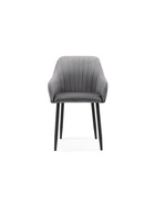 Стул – кресло «Слэм», обивка велюр, цвет тёмно–серый/черный - Фото 3